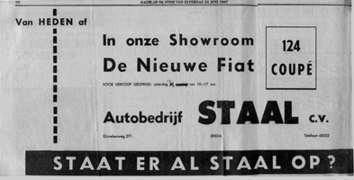 advertentie de Stem